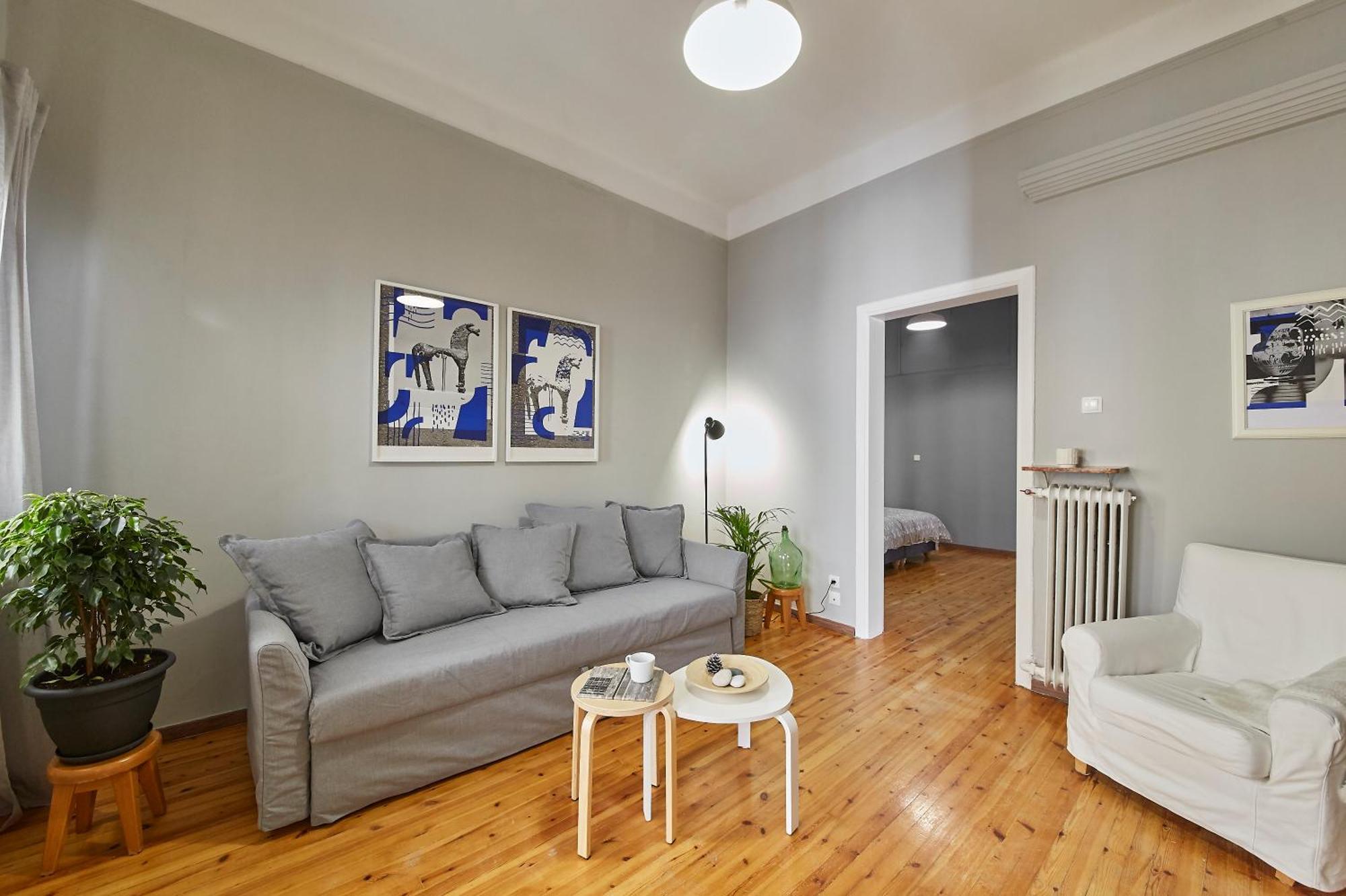 Bright Bright B Central Apartment With Balcony Thessaloniki Exterior foto